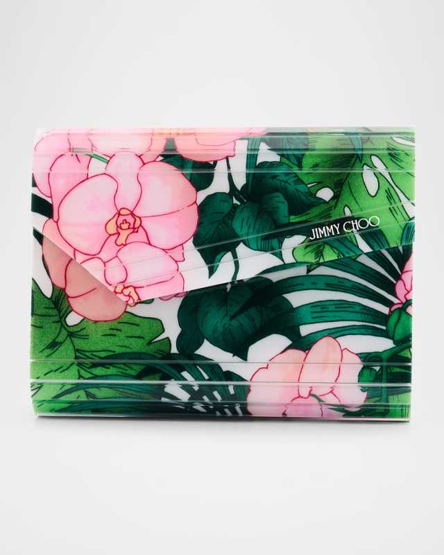 Candy Flower Printed Clutch Bag